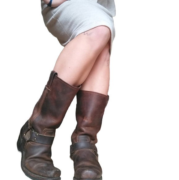 Frye Harness Boots - Picture 6 of 8